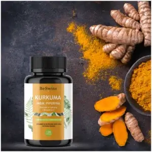 Kurkuma z Piperyną 95% Kurkumina Imbir Witamina C